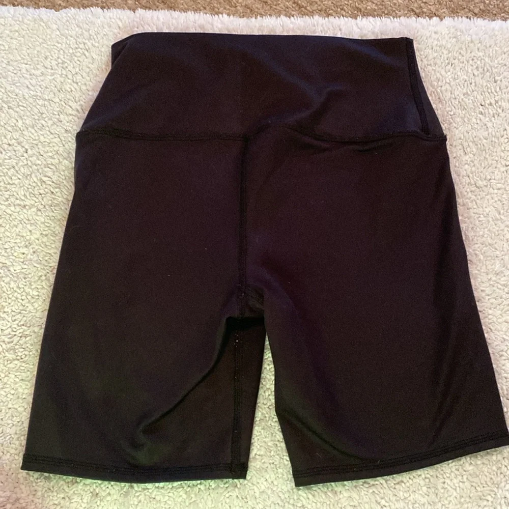 ALO Yoga Black Bike Shorts